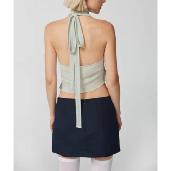 Lioness Rendezvous Semi-Sheer Halter Top - Picture 4 of 12